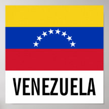 Venezuela National Flag Poster