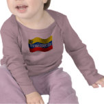Venezuela Waving Flag Tee Shirts