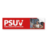 venezuelan socialist party hugo chavez bumper stickers