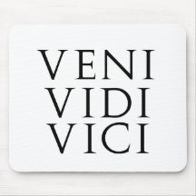 Veni Vidi Vici Tapis De Souris