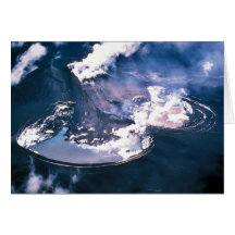 Veniaminof Volcano,Alaska Peninsula, July, 19831 Greeting Card