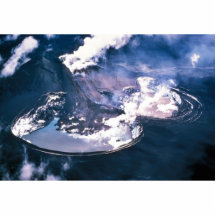 Veniaminof Volcano,Alaska Peninsula, July, 19831 Photo Cutout
