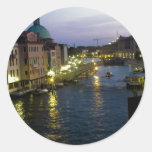 Venice at night stickers