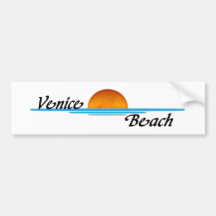 Venice Beach Bumper Sticker