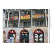 Venice Beach Freak Show Card