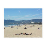Venice Beach Looking North On With The Santa Monic Postcards