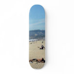 Venice Beach Looking North On With The Santa Monic Skate Board Decks