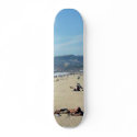 Venice Beach Looking North On With The Santa Monic skateboards