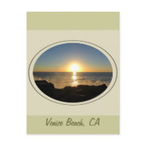 Venice Beach Sunset Postcards