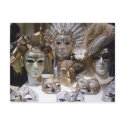 Venice Carnival Masks postcards