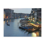 Venice Evening - Grand Canal postcards
