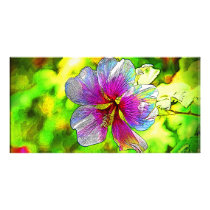"Venice Flower" Photo Greeting Card