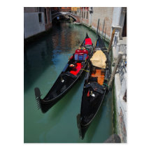 Venice Gondolas 2012 Pocket Calendar Post Cards