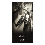 Venice Gondolas Photo Card