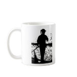 VENICE GONDOLIER IN BLACK AND WHITE mugs