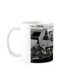 VENICE GONDOLIERS IN BLACK AND WHITE mugs