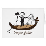 Venice Italy Bride Card