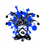 Venice Mask lady fashion portrait design T-shirt