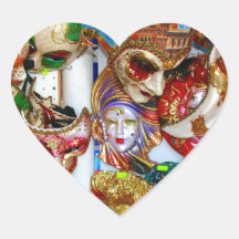 Venice Masks Stickers