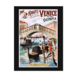 Venice of to-day at Olympia Postcard