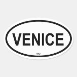 VENICE OVAL STICKER