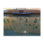 Venice reflection postcard