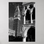 Venice San Marco Tower & Doge Palace Print