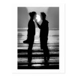 VENICE SUNSET AT LIDO BEACH POSTCARDS