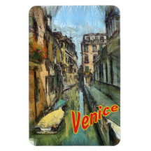 Venice Vinyl Magnet