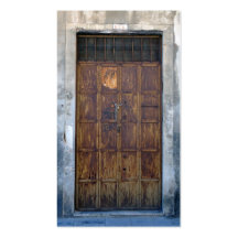 venitian door business card template