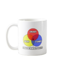 Venn Diagram .. Endocrinologists Coffee Mugs