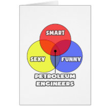 Venn Diagram .. Petroleum Engineers Cards