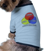 Venn Diagram .. Phlebotomists Pet T Shirt