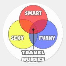 Funny Nurse Jokes Stickers, Funny Nurse Jokes Custom Sticker Designs