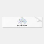 Venn To The Sixth Set (Venn Diagram) Bumper Sticker