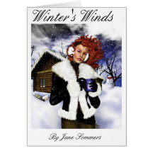 Vents d'hiver carte de vœux