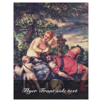 Venus And Adonis By Veronese Paolo (Best Quality) Flyers