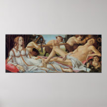 Venus and Mars, c. 1485 Posters