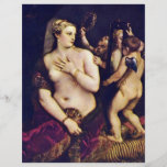 Vénus avec le miroir par Tizian Prospectus Personnalisés