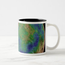 Venus centred on the South Pole Coffee Mug