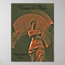 Venus de Milo Louvre Poster