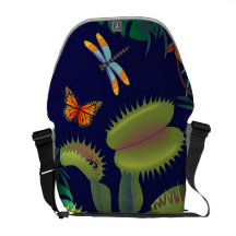 Venus Fly Trap messenger bag