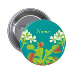 Venus Flytrap Name Badge Button
