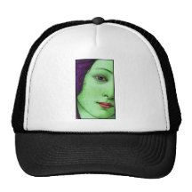 Venus in green hats