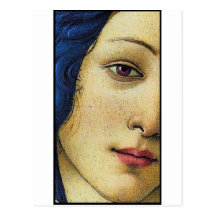 venus in purple postcard