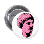 Venus marble statue button