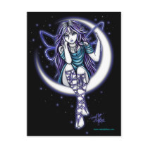 Venus Moon Celestial Fairy Fantasy Postcard