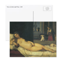 Venus of Urbino by Titian Postcard