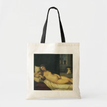 Venus of Urbino by Titian, Renaissance Art Tote Bag