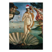 Venus Santa Note Card